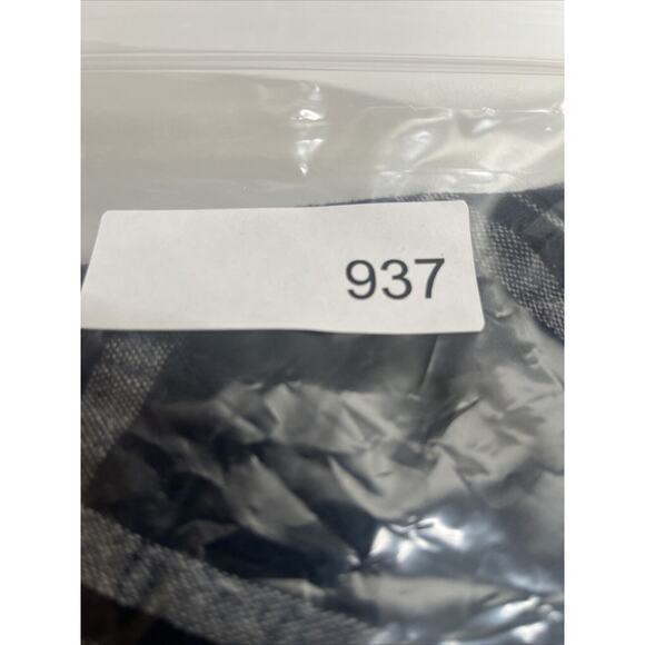 J Crew Flannel Shirt Mens Large‎ Black Check Button Down Elbow Patches Casual - Picture 8 of 8